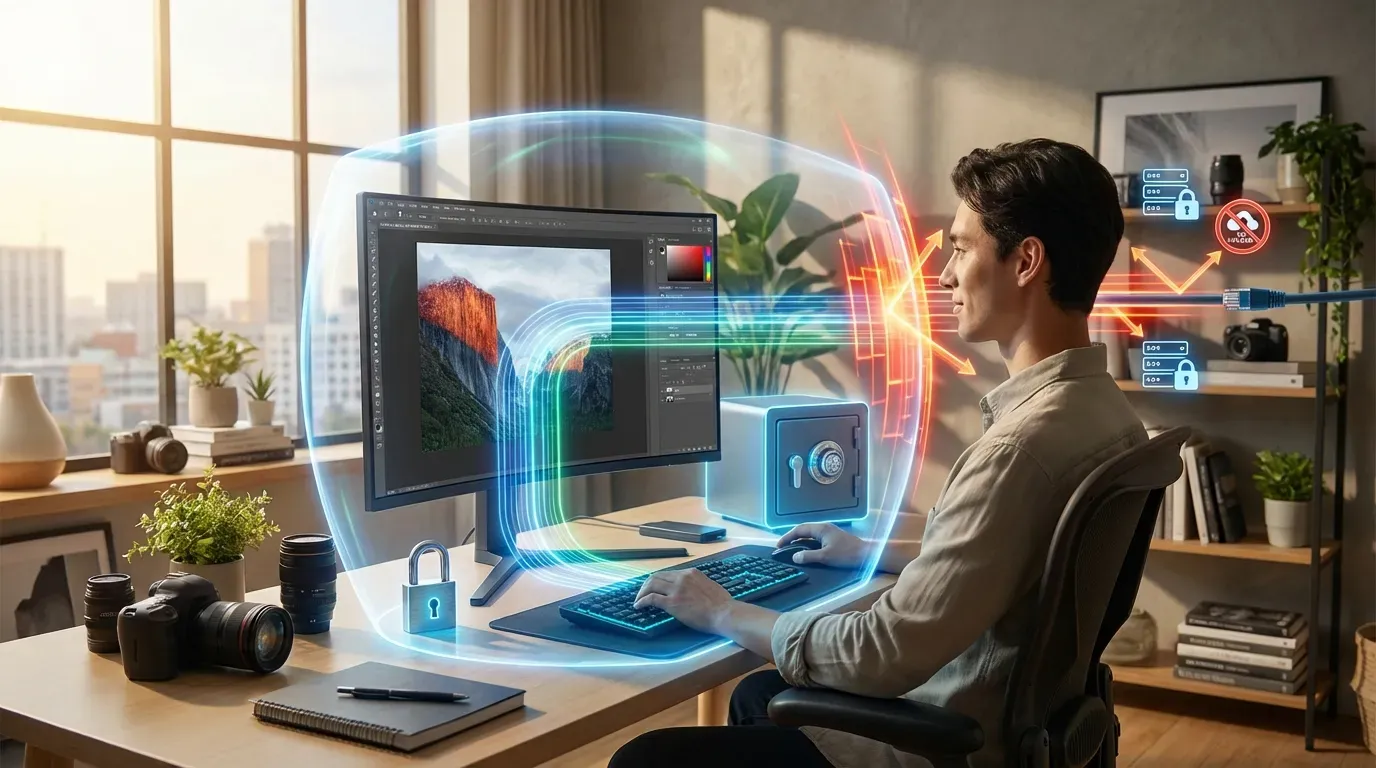 High definition 4K image icon